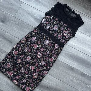 Nanette Lepore Floral Lace Dress